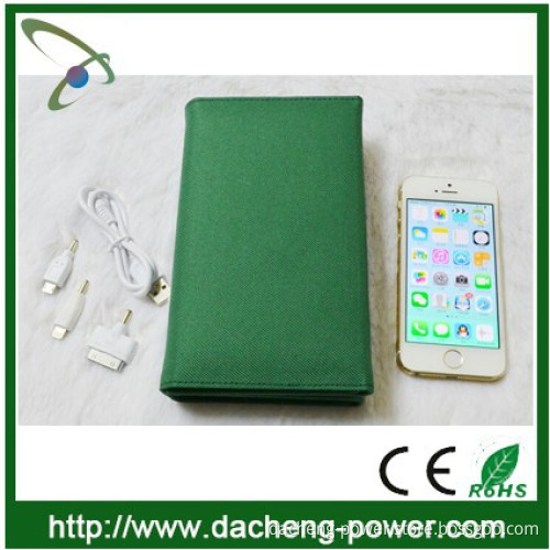 Factory wholesale 5W solar battery backpack 8000mAH with LED lights